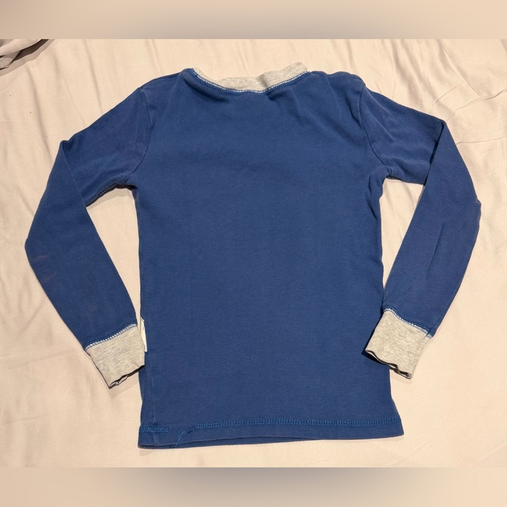 PLAY Mini Boden Blue Glow-in-the-Dark Astronaut Pajama Set (5T) - Picture 4 of 12